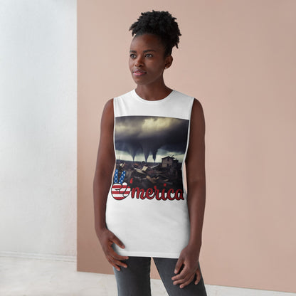 Tornado America Unisex Barnard Tank