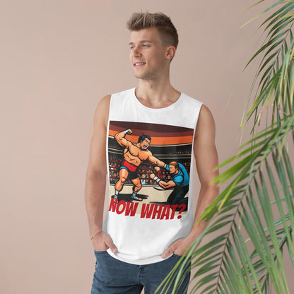 Wrestling NOW WHAT? Unisex Barnard Tank