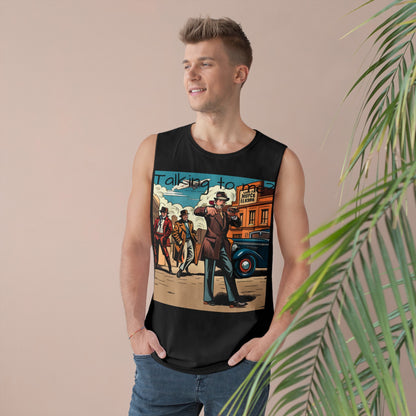 Talking to me? 1920s Unisex Barnard Tank