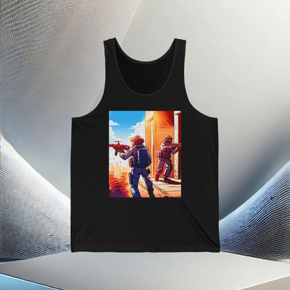 Tactical Ops Unisex Jersey Tank Top – Vibes All Year Long